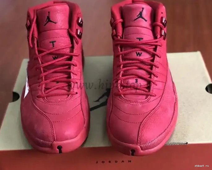 PK Jordan Air “Bulls”retail leather 12 God 0508